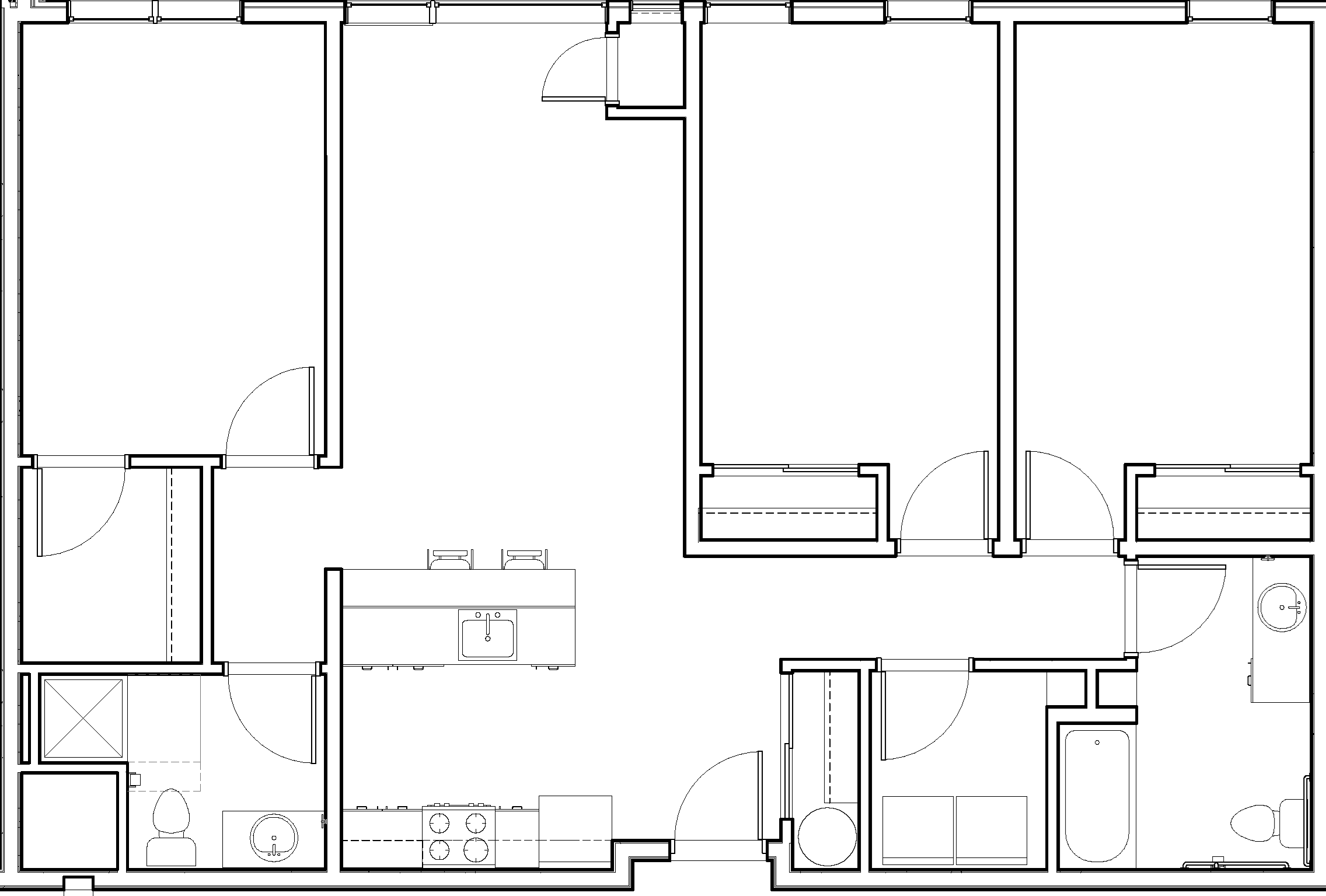 459 Rock | 3 Bed 2 Bath Floor Plan 459 Rock | 3 Bed 2 Bath Floor Plan